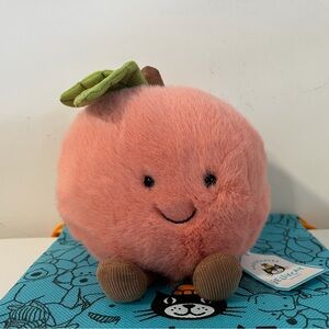 Jellycat amuseables peach